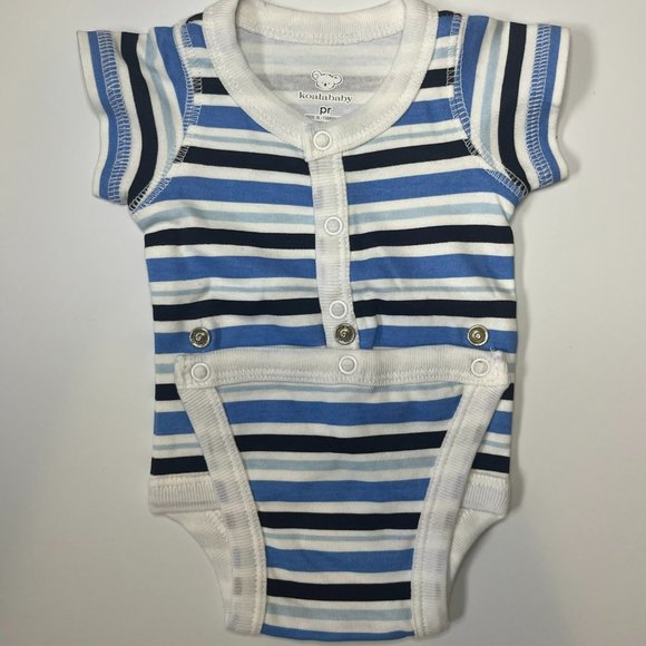 2 Brand new Preemie short sleeved onesies - baby clothing - newborn clothes - Picture 5 of 8